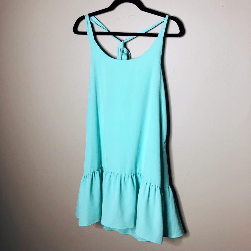 Honey Punch Blue - Sea Foam Dress Size M